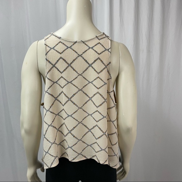 Free People Touch of Love Side Tie Tank Top, Size XS - Picture 4 of 8